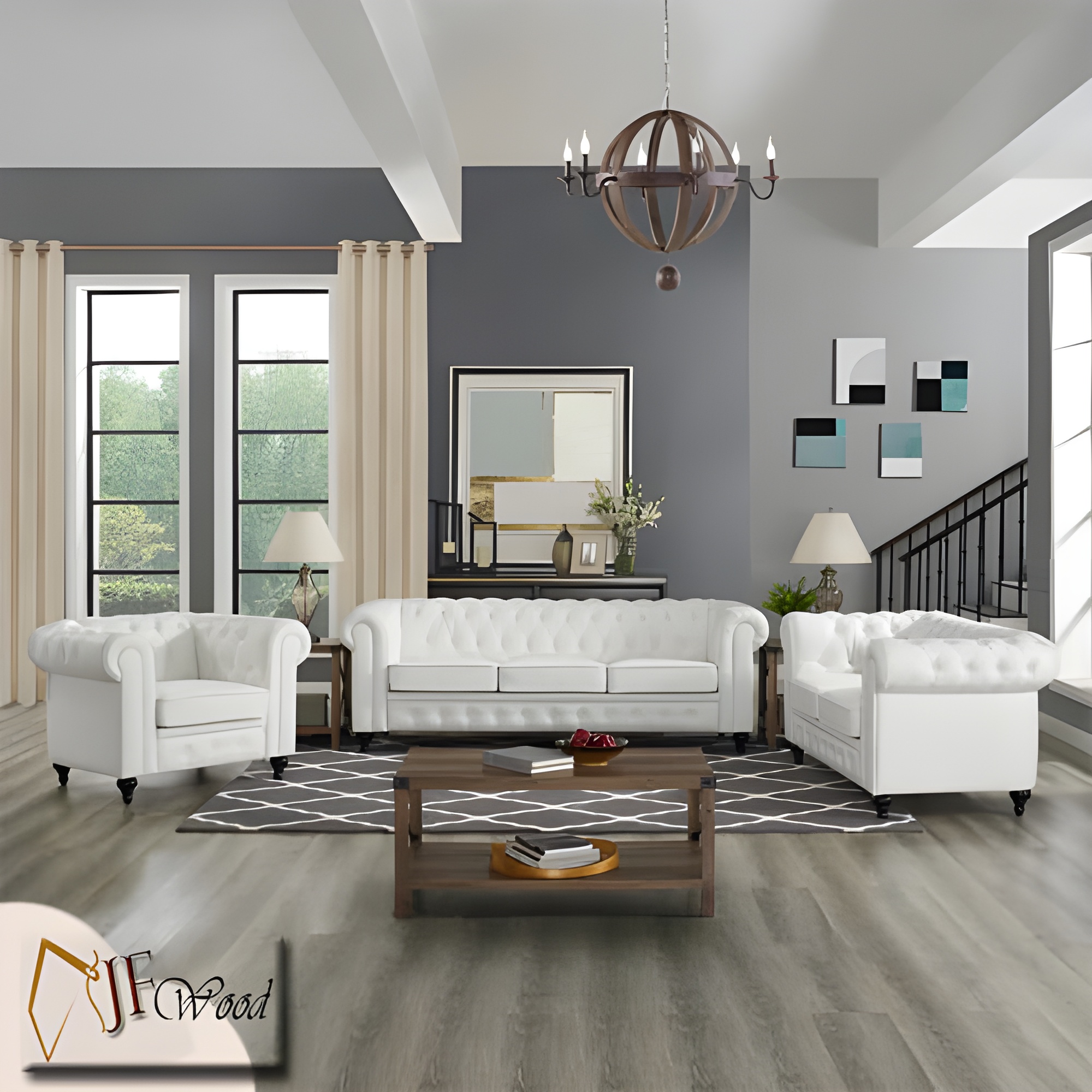 Casoria Living Room Sofa Set